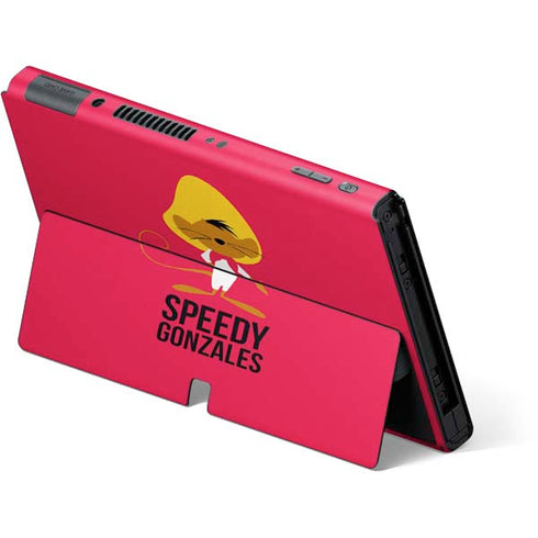 Looney Tunes Speedy Gonzales Identity Nintendo Switch OLED (2021) Skin